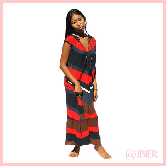 Zara Striped Midi Dress - Picture 7 of 7